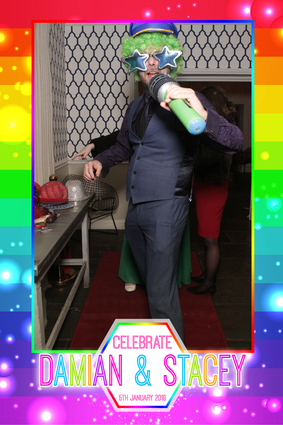Damian and Stacey's Wedding | View more photos from the event at gallery.myphotoboothexperience.co.uk/u/MyPhotoBoothExperienceLtd/Damian-and-Staceys-Wedding